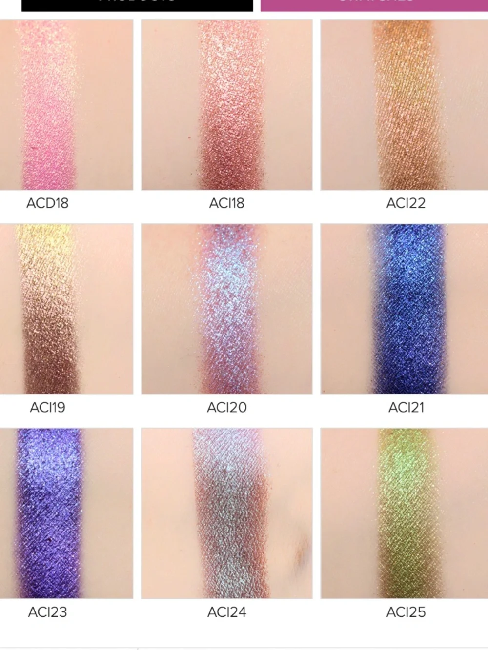 Adept Ninhydrin Eye Shadow Palette -NIB